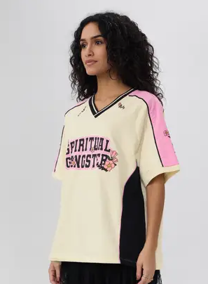 VibeVerse Cotton V-Neck Tee