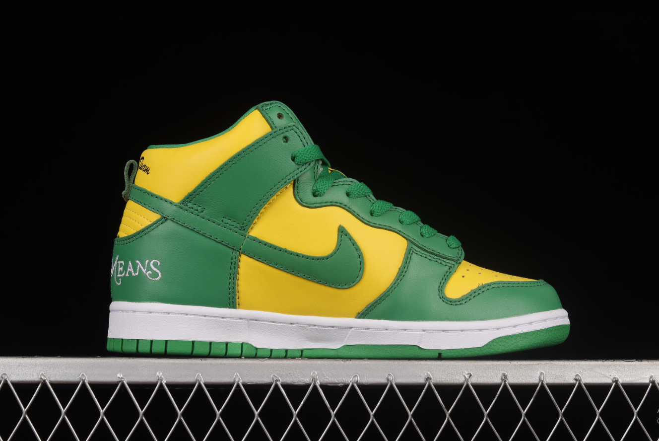 Supreme x Nike “By Any Means” – Yellow Green Brazil