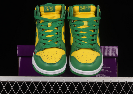 Supreme x Nike “By Any Means” – Yellow Green Brazil