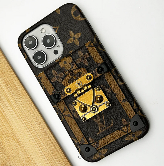 Louis Vuitton iPhone 13 Pro Max bumper case.