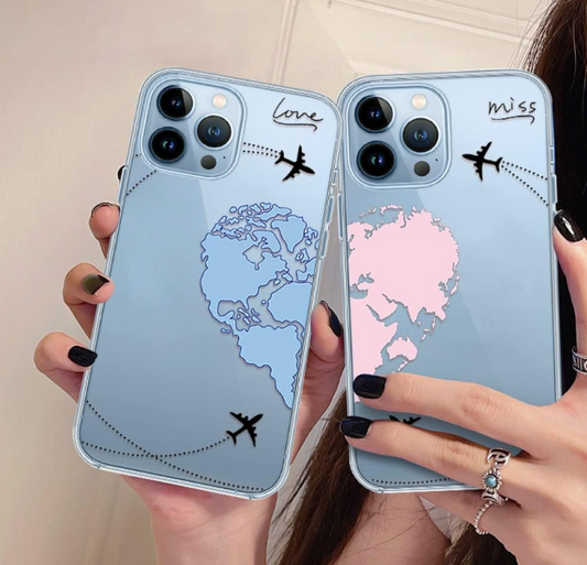 World Map Travel Case for iPhone