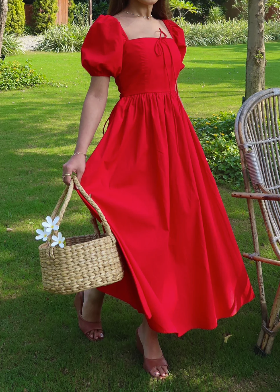 Rory Tie Up Dress