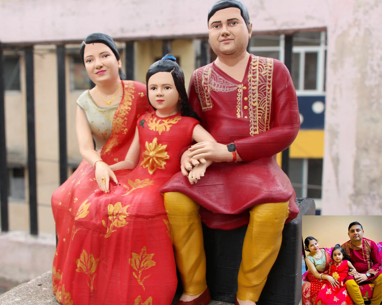 Family Miniature Vendor: 3dstatue