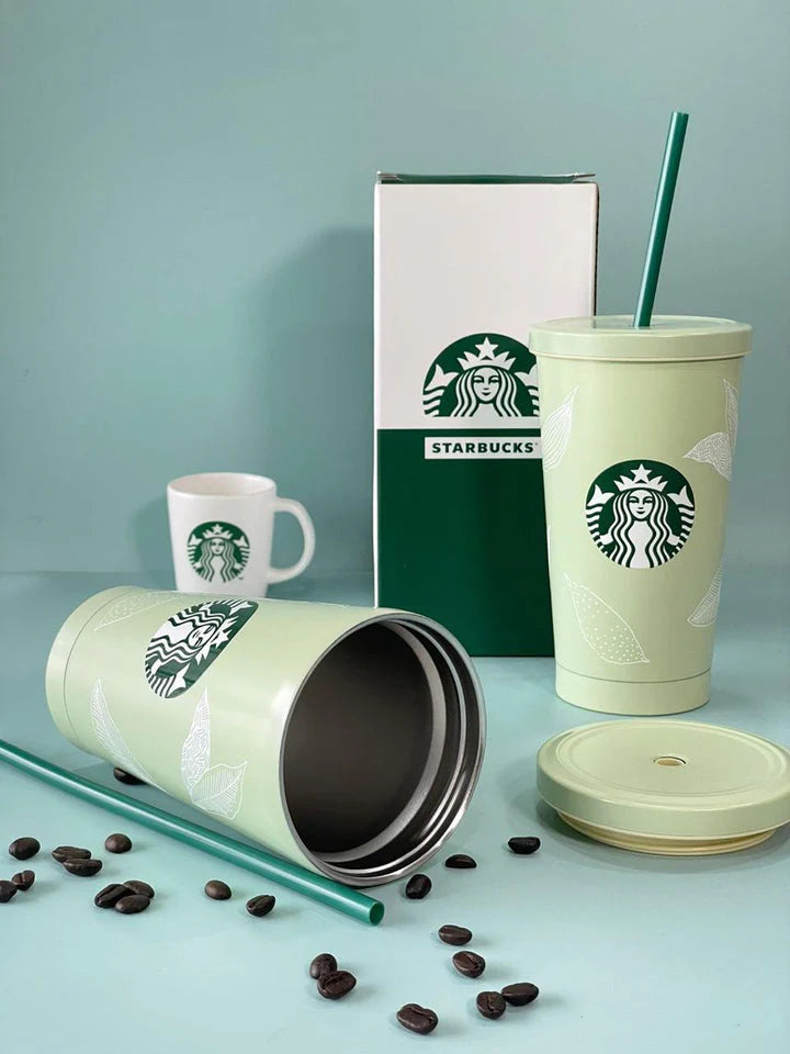 Starbucks - Stainless Steel Coffee Sipper(Buy 1 Get 1 Free )