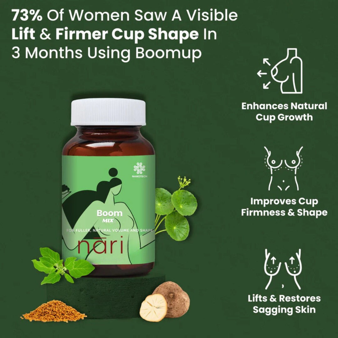 Narie BoomUp Ayurvedic Breast Increase Capsules