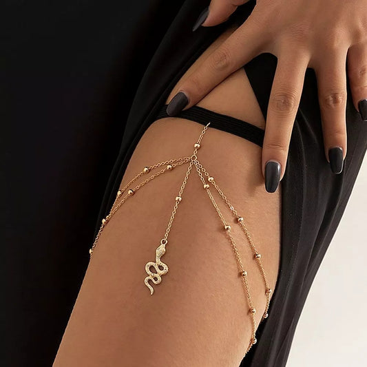 Diamond Initial Leg Chain Body (BUY 1 GET 1 FREE)