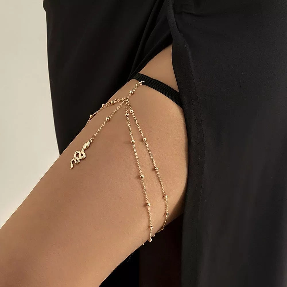 Diamond Initial Leg Chain Body (BUY 1 GET 1 FREE)