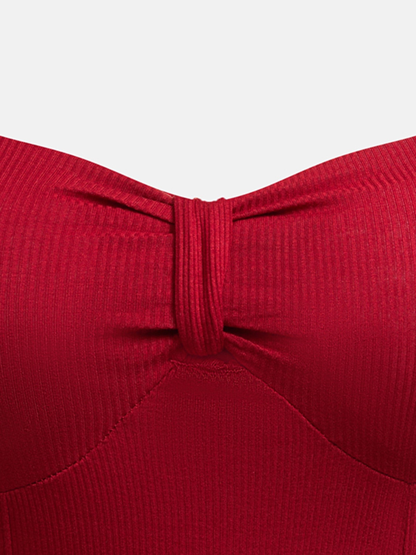 Combos Of 2 Red & Black Duo Tops