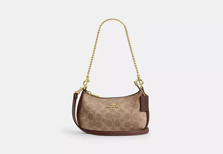 COACH  Mini Crossbody Bag In Signature Canvas