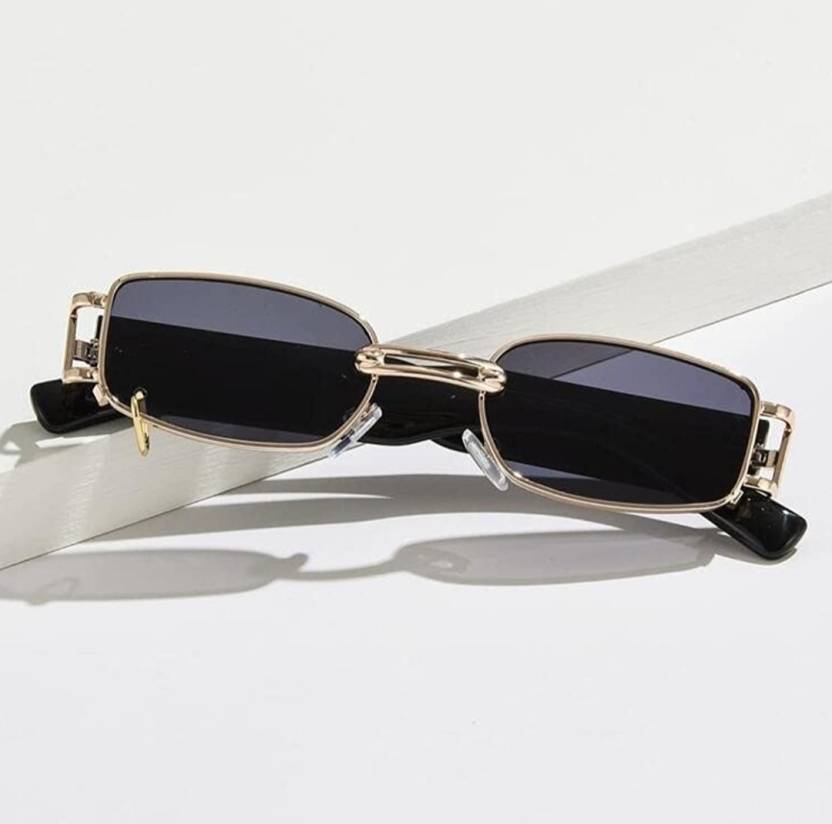 UV Protection Rectangular Sunglasses