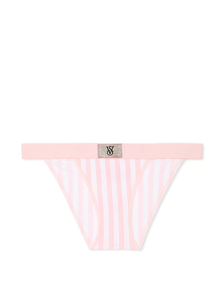 Shine Patch Lightly Lined Demi Bra & Panty