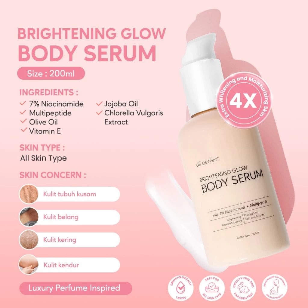 All perfect Brightening Glow Body Serum