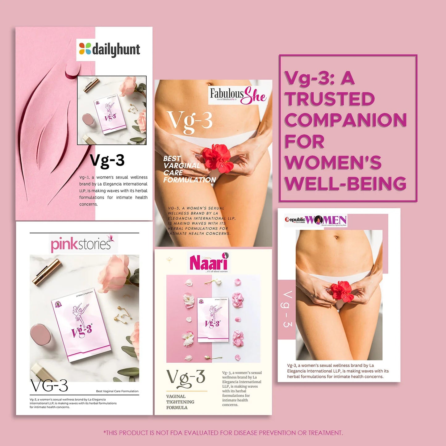 Vg-3 for V-tightening | 24 Tablets