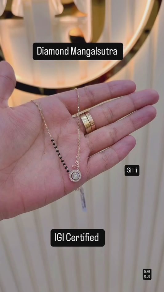 Spark Diamond Mangalsutra