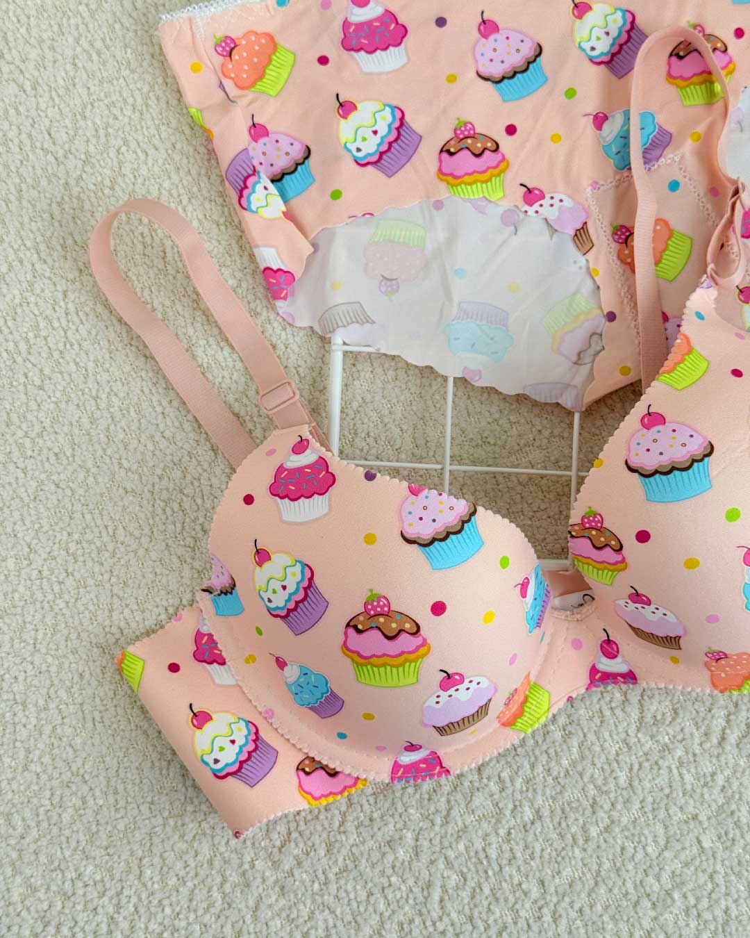 Laser-Cut Cupcake Bar Panty Set