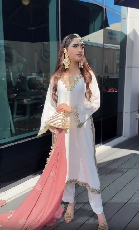 Royal Radiance White Suit
