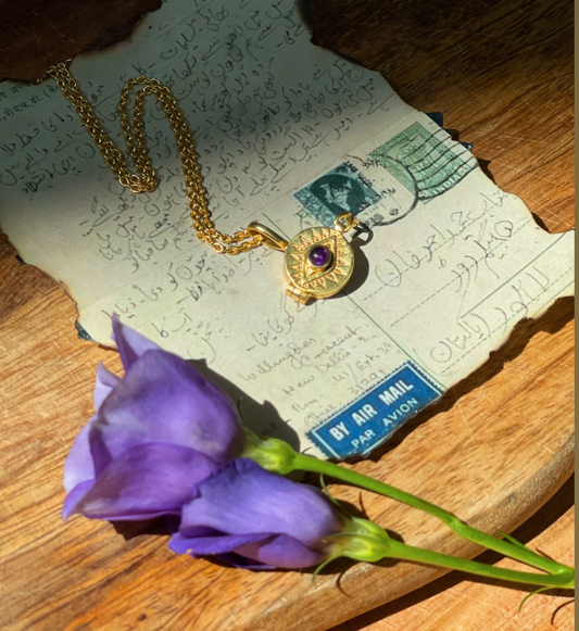 Nazar Battu Locket Chain Necklace