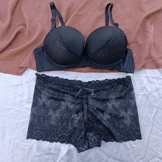 Stylish Lace Bralette with Panty Sets (Pack of 5)