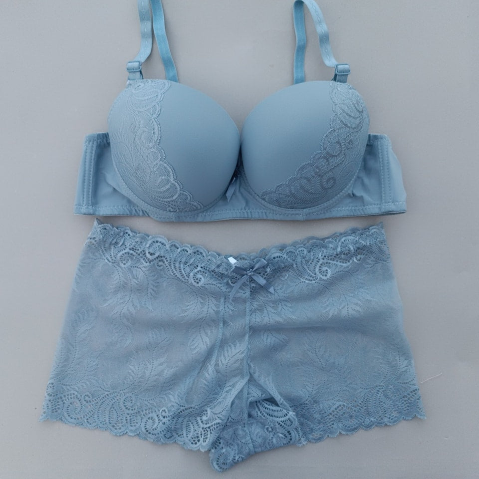 Stylish Lace Bralette with Panty Sets (Pack of 5)