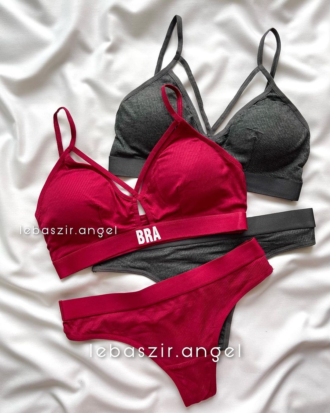 Bra/Bralette With Panty Sets (Pack Of 5)