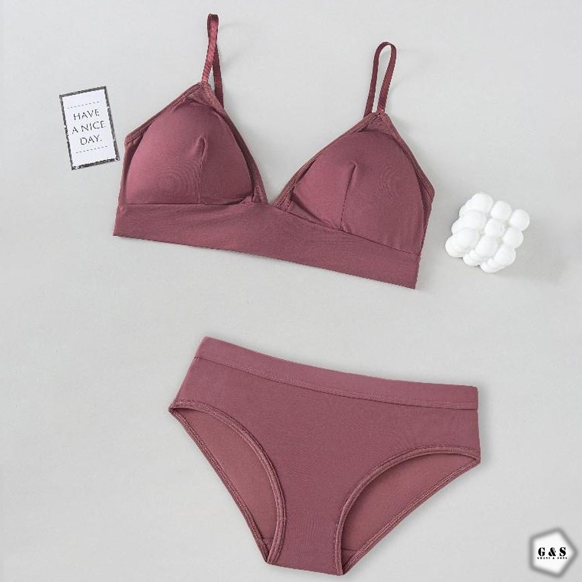 Nude Bra and Panty Set (Pack of 4)