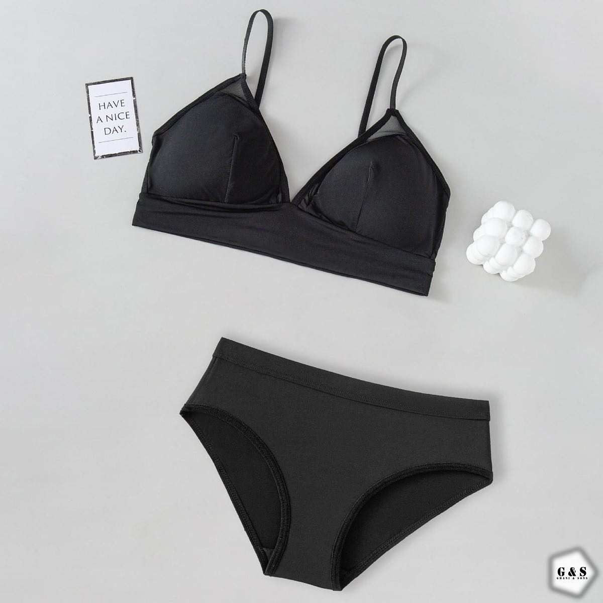 Nude Bra and Panty Set (Pack of 4)