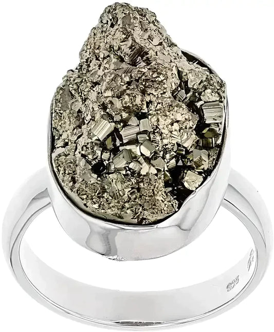 Money Attract Pyrite Ring With Lab Tested Certificate